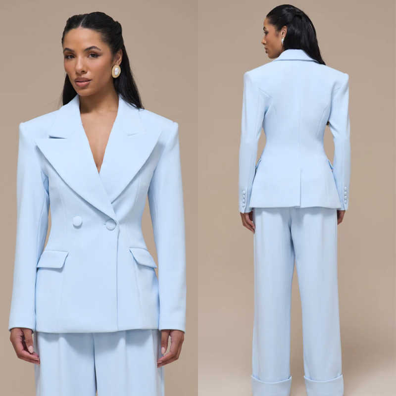 Women'S Formal Wear Pants Suit - Spring Autumn Women Suits 2 Piece