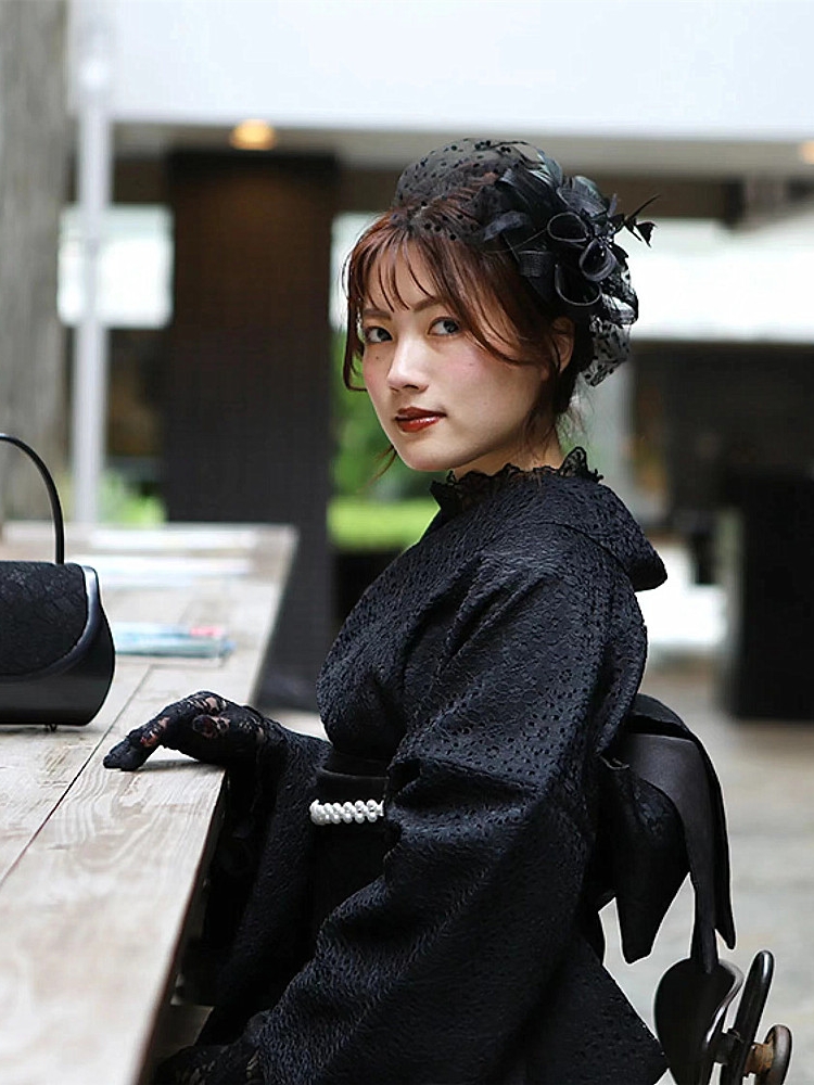 Elegant Lace Kimono - Japanese - Women Formal Wear Designers review and price