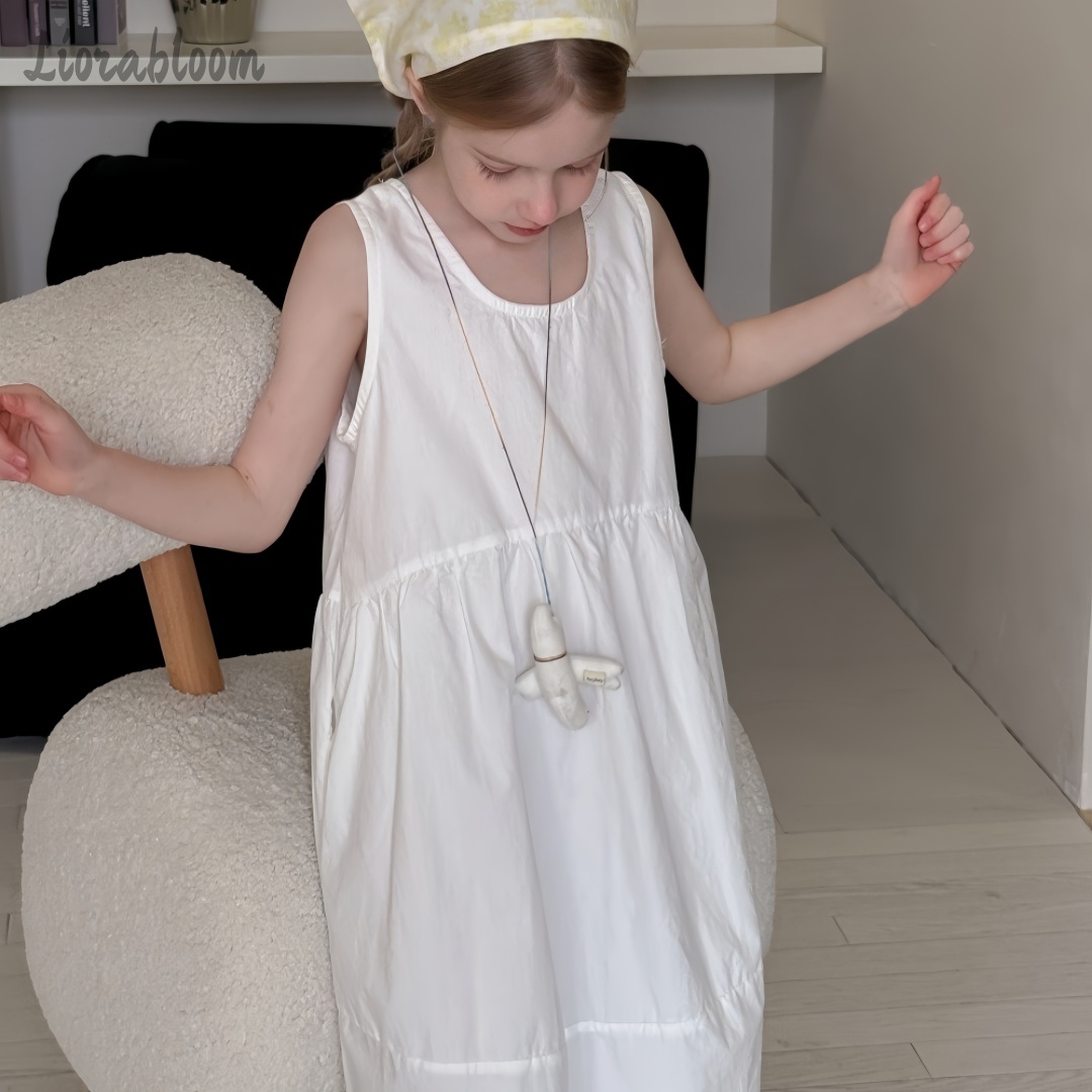 Girls' White Dress Simple Maxi - Women Formal Wear For Party review and price