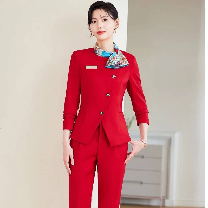 Plus Size Formal Elegant Style - Women'S Formal Wear Pants Suit review and price